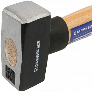 GARWIN INDUSTRIAL GHT-SW01000 Кувалда Garwin INDUSTRIAL с рукояткой из дерева гикори, 1000 г