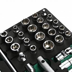 GARWIN PRO 646058 Набор торцевых головок 3/8" 36 пр. в ложементе EVA