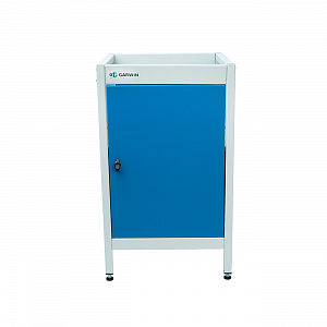 GARWIN PRO MST-T-7035-5015 Тумба с дверцей Standart, без крышки, светло-серый каркас, светло-синяя дверца, 7035+5015