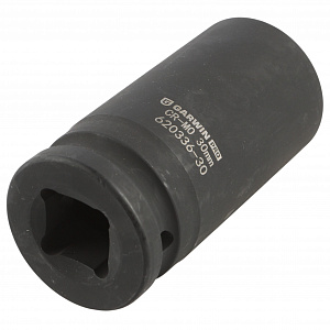 GARWIN PRO 620336-30 Головка, 3/4", 30 мм, торцевая, 6-гранная, ударная, глубокая